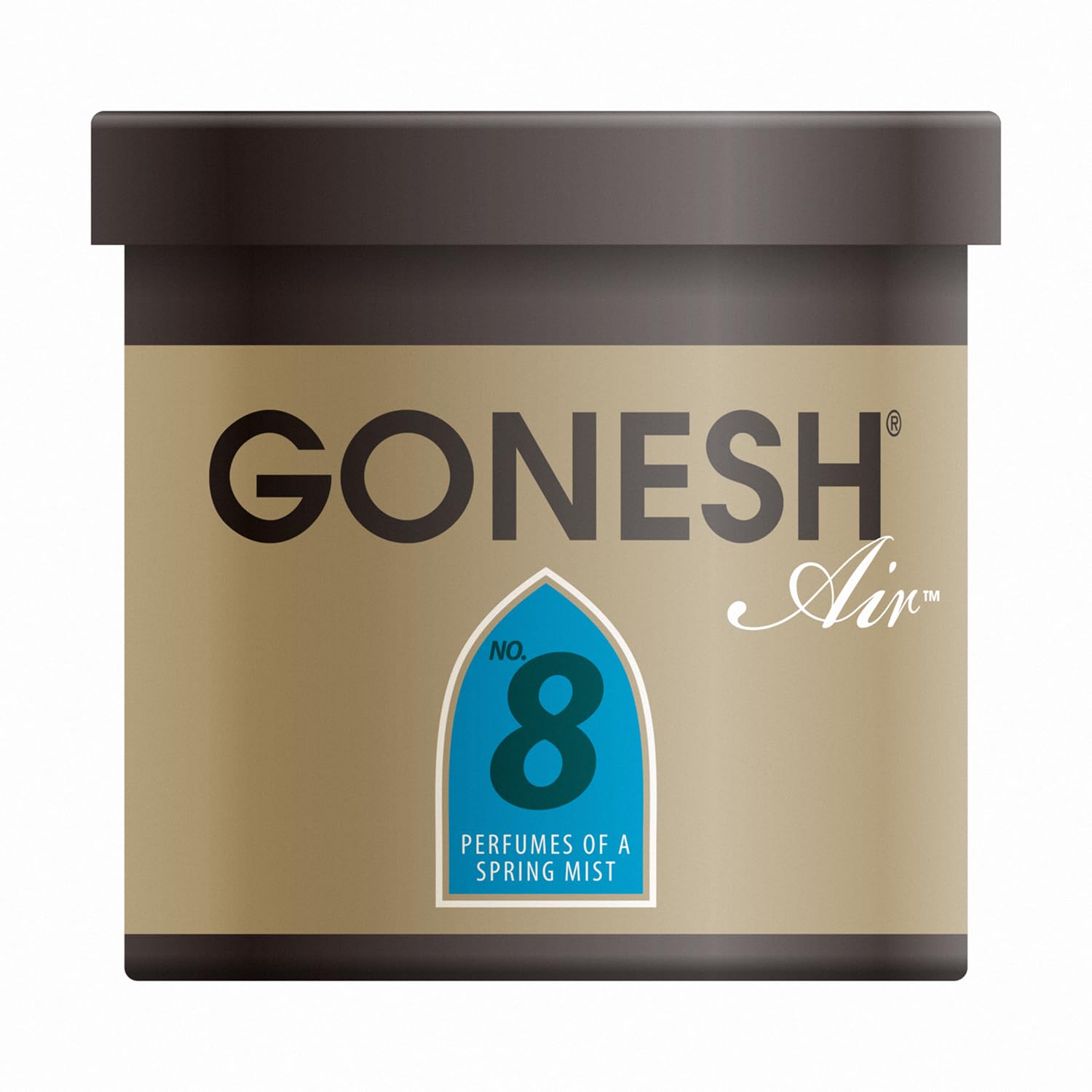 

Ароматизатор воздуха гелевый GONESH №8 (Весенний туман) золотой