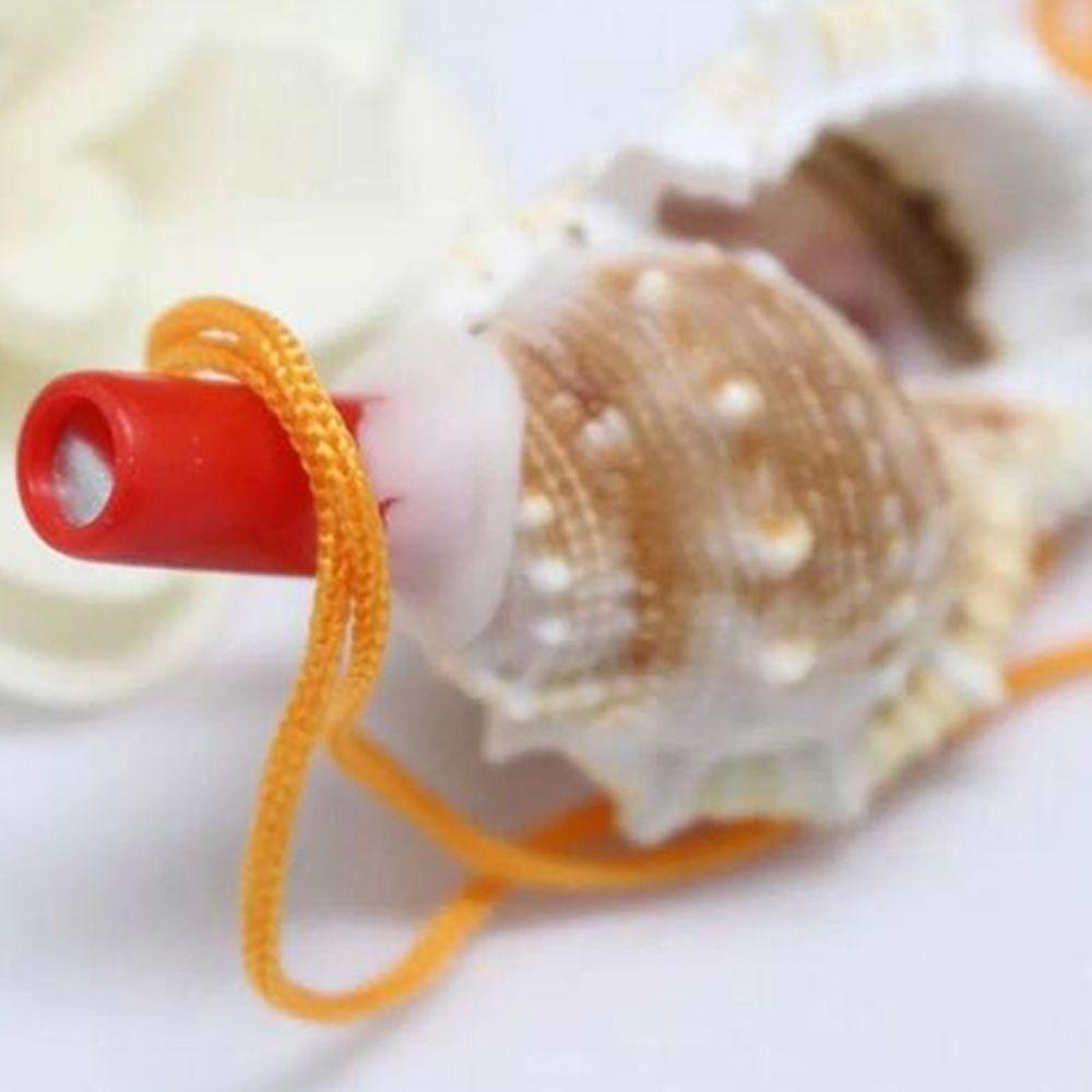 Birthday Creative Natural Kids Horn Shell Children Conch  Whistle Gift Toys Survival Tool жёлтый