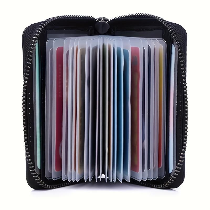Wallet for Men, Secure Zipper Closure Minimalist Design Durable Craftsmanship,Business & Everyday Use Travel Accessory