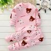 Kinderkleidung Kinder-Sets Kinderkleidung Jungen Mädchen Baumwolle Herbst Winter Kleidung Hosen Nachtwäsche Unterwäsche Weihnachtsgeschenk
