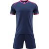 Fußball-Uniformset Herren und Damen Sommer Spiel Team Trainingsuniformen für Kinder Erwachsene Kurzarm Sportteam-Uniformen 6321 Schnelltrocknend