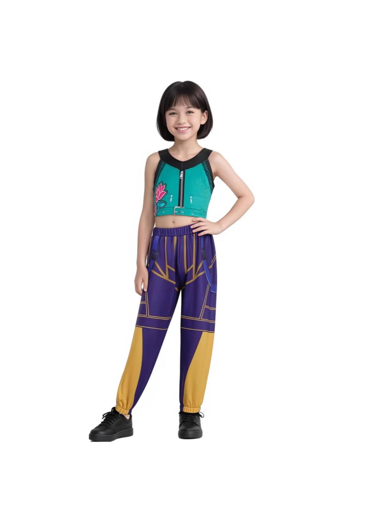 

K-POP witch hunt group cosplay the same costume as child K-pop superstar Rumi Mira Zoe 160