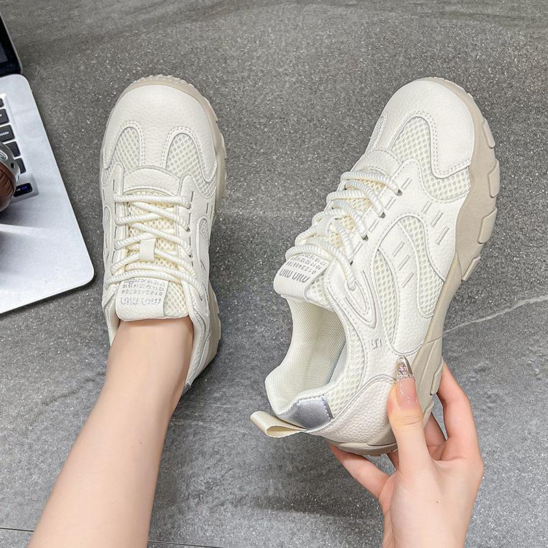 High-quality mesh retro German training shoes women's spring and autumn new Forrest Gump shoes lightweight and breathable sports and leisure shoes