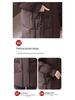 Damen Mittellange Jacke mit 90 % Daunenfüllung (weiße Entendaunen) - Wintermode 2025 für mittleres und älteres Alter