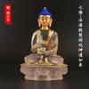 20.5cm Blue Color Resin Medicine/Pharmacist Rulai Buddha Statue,Tibetan Keep Safe Suppliers Home Putting Decorations Figurines