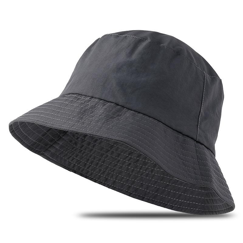 

Spring Summer Big Head 62cm Bucket Hat Outdoor Sunscreen Fisherman Hat Men s Fashion Japanese Large Size Cap Casual Panama XL 60cm more сірий
