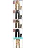 Herren Casual Multi-Pocket Workwear Hose - Neues Loose-Fit Design für Arbeitsschutz