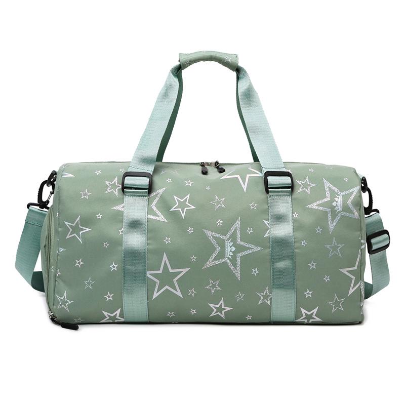 Spacious Travel Bag with Shoe Compartment and Wet/Dry Separation, Hand-Carry Sports & Leisure Design.
