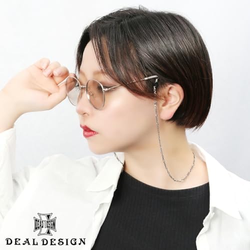 [Shinjuku Gin no Kura] DEAL DESIGN Mask & Glasses Chain, Sterling Silver 925, Mask Chain, Glasses Chain, Eyeglasses Chain, Men's & Women's