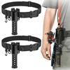 Portable Belt Rod Holder Fishing Gear Tackles Accessories Adjustable Waist Fishing Rod Holder Fishing Rod Pole Inserter