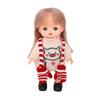 Neck Scarf 1:12 Doll Clothes Pretend Play Mini Dolls Hat Doll Scarf with Gloves  Photographic Prop