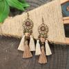 Fashion Ethnic Style High-end Fringed Earrings Personalized Retro Creative Tribal Style Earrings Yiwu Jewelry