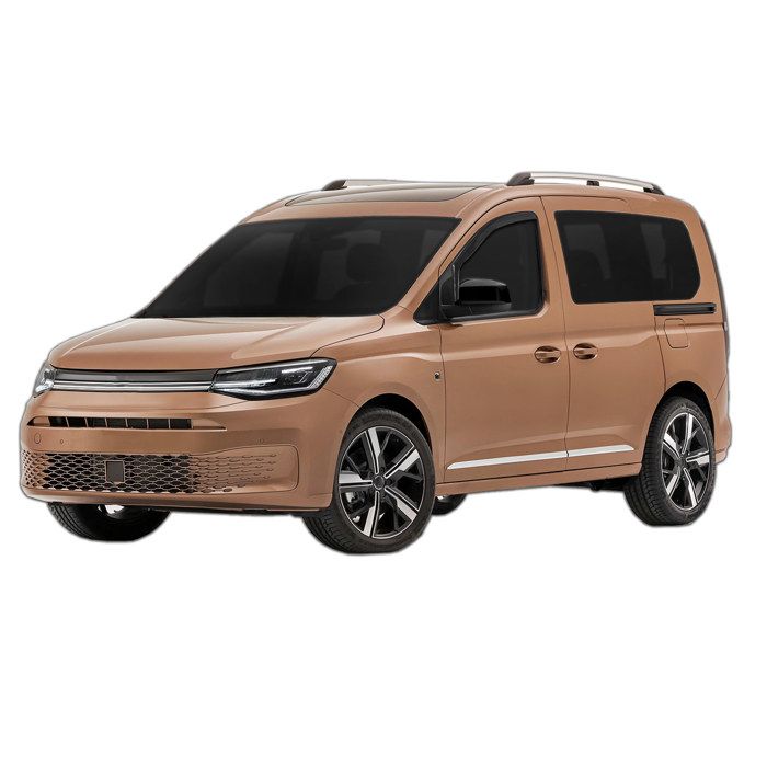 Déflecteurs d'air - SCOUTT - Volkswagen Caddy - Fumé - Acrylique renforcé - Installation facile