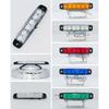 6LED Turn Signal Stop Brake Light For Car Trailer Truck Pickup Indicator Waterproof Taillamp Side Marker Lamp Tail Light