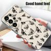 Line Rose Butterfly Floral Pattern Case For Samsung Galaxy S26 Ultra S25 Edge S24 Plus S23 FE S22 A17 A54 A55 A56 A57 5G Magnetic For Magsafe Cover