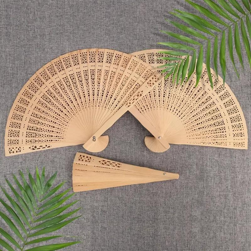1pc DIY Folding Fan Bamboo Fan, Handmade Painting Folding Fan, Wedding Gift, Chinese Style, Student Gift Fan, Ancient Style