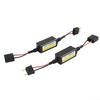 2pcs H7 Headlight LED Canbus Decoder Canceller Error Resistor Anti-Flicker