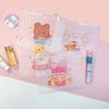20PCS Cartoon Pattern Zipper Storage Bag Candy Snack Stationery Gift Package Kids Cute Plastic Sealed Storage Pouches 2025 New