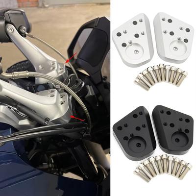 Sølvfarget Styrestagforhøyer For BMW R1200RT R1150RT R1100RT R1100R R1150R R 1100 1150 1200 RT R Motorsykkel Tilbehør Deler