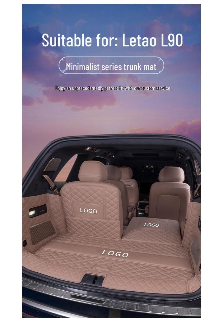 2025 L90 Trunk Mat: Durable, Thick Full Coverage Tail Box Protector
