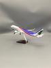 For 321 NEO MEA Airlines Aircraft Models 44CM Miniature Airplane Die-Cast Resin Plastic model With Light And Wheels Collection