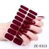 Adesivi per unghie in pellicola, Adesivi per unghie a colori solidi impermeabili, Nuovi adesivi per nail art a copertura totale