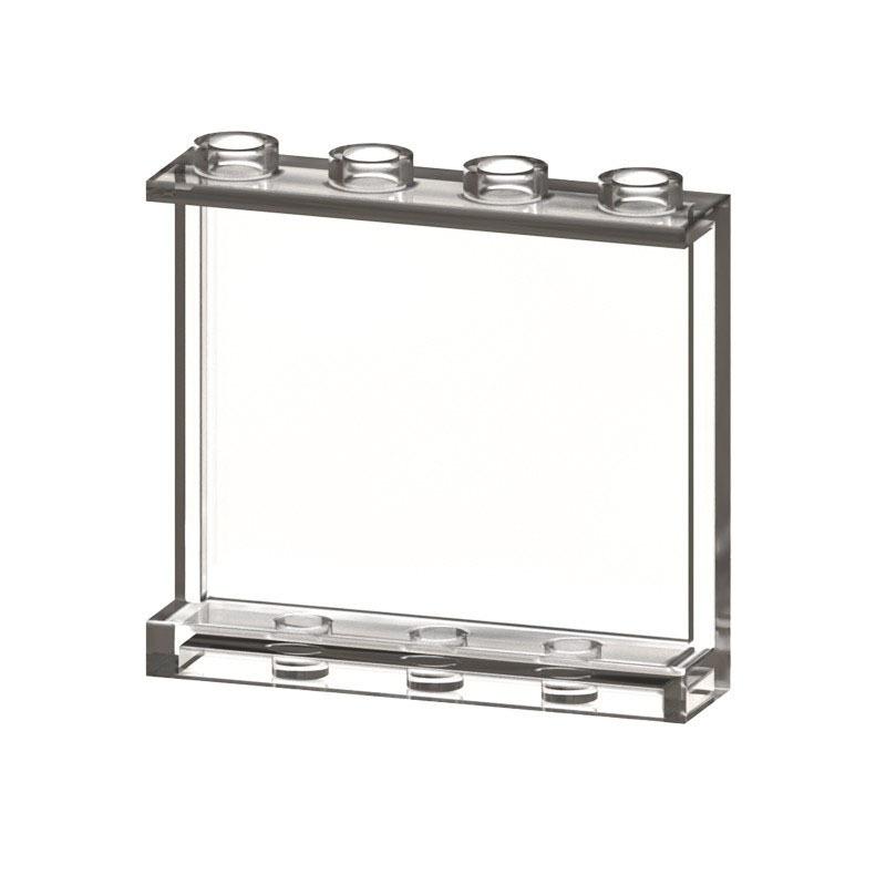 

10PCS 60581 4215 Thin Bricks 1x4x3 Panel Building Block Moc Color Accessories Compatible with Brick DIY Children s Toy 10pcs прозорий