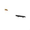 Resin Joseph Statue Figure And Wood Storage Tray Decorative Desk Display for Home Office Tabletop