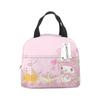 Hello Kitty Lunch Bag Large Capacity Rice Bag Bento Bag Tote Bag Waterproof Lunch Box Insulation Bag