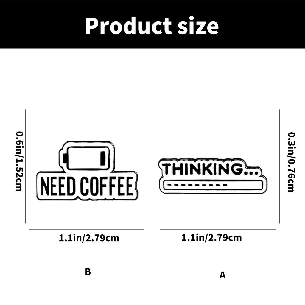 Unique Progress Bar Brooch Pin Brooch Portable Accessory for Student and Creative Professional Seek Individuality
