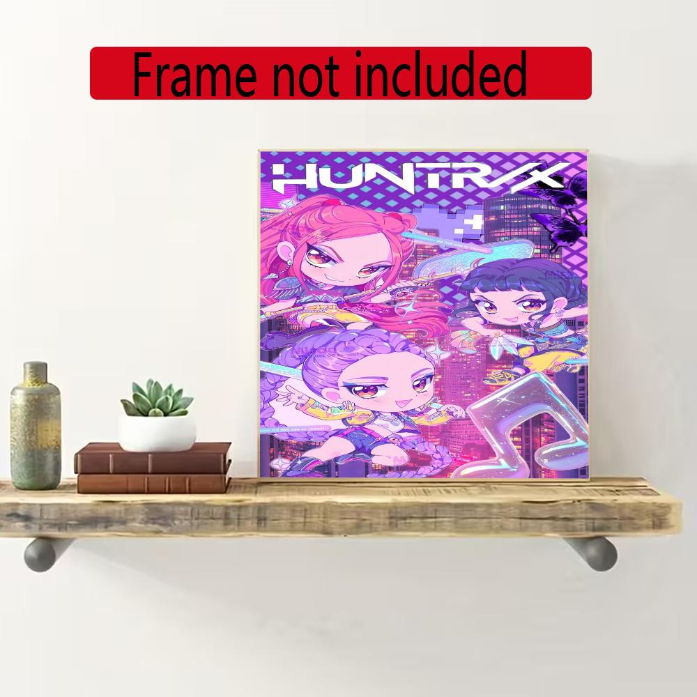 Huntrix 5D Diy Diamond Painting Round Diamond Mosaic Suitable For Beginners Diamond Painting Rhinestones Gift Frameless