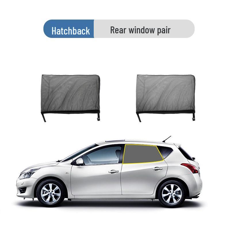 Compatible with Great Wall Fengjun 5-6 and Tank 300: Mosquito-Proof Sunshade Mesh Window Curtain