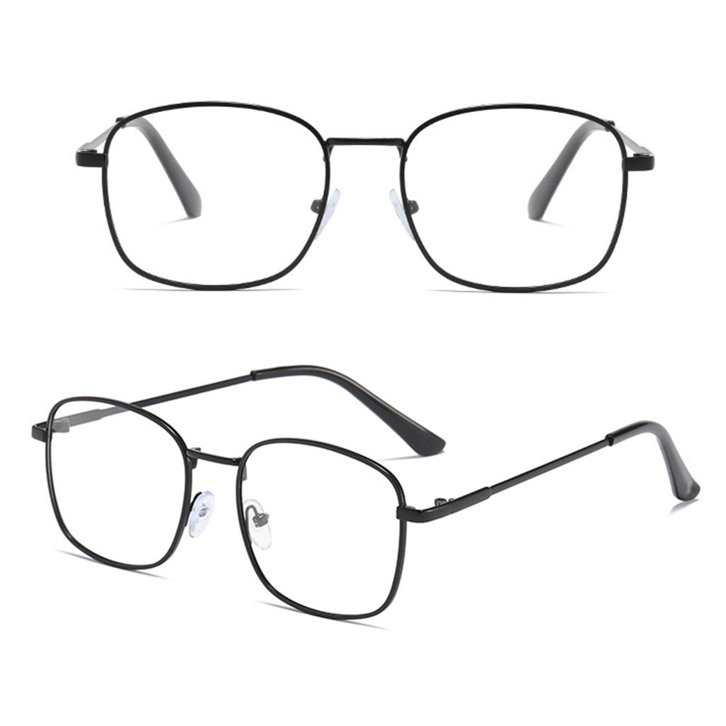 Anti Blue Light Photochromic Eyeglasses UV400 Protection Metal Frame for Outdoor Activities