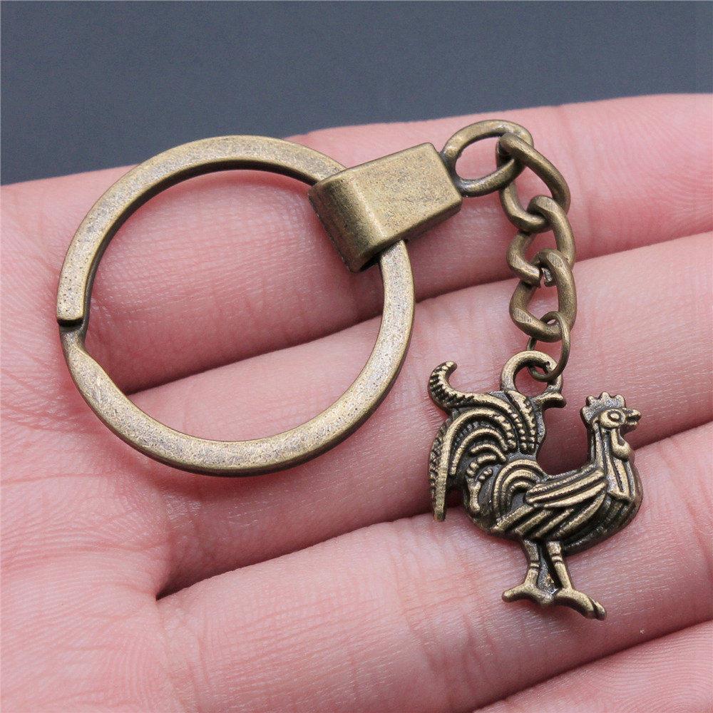 30mm Keychains Butterfly Bird Kids' Jewelry Materials QY010