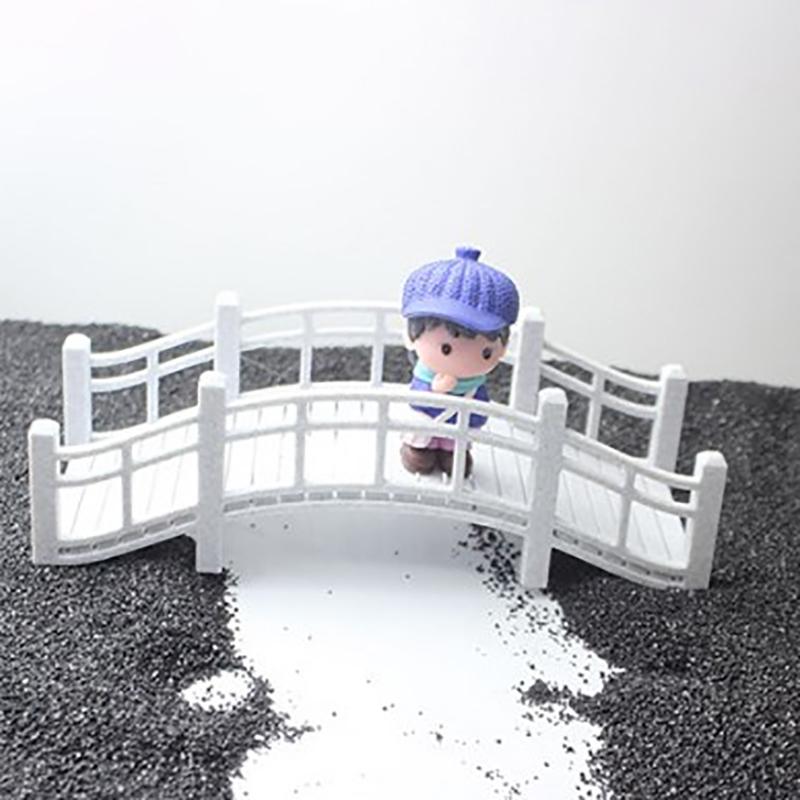 1Pc Diy Terrarium Ornaments Miniature Small Bridge Figurine Fairy Garden Bonsai Rockery Lanscaping For Room Decoration