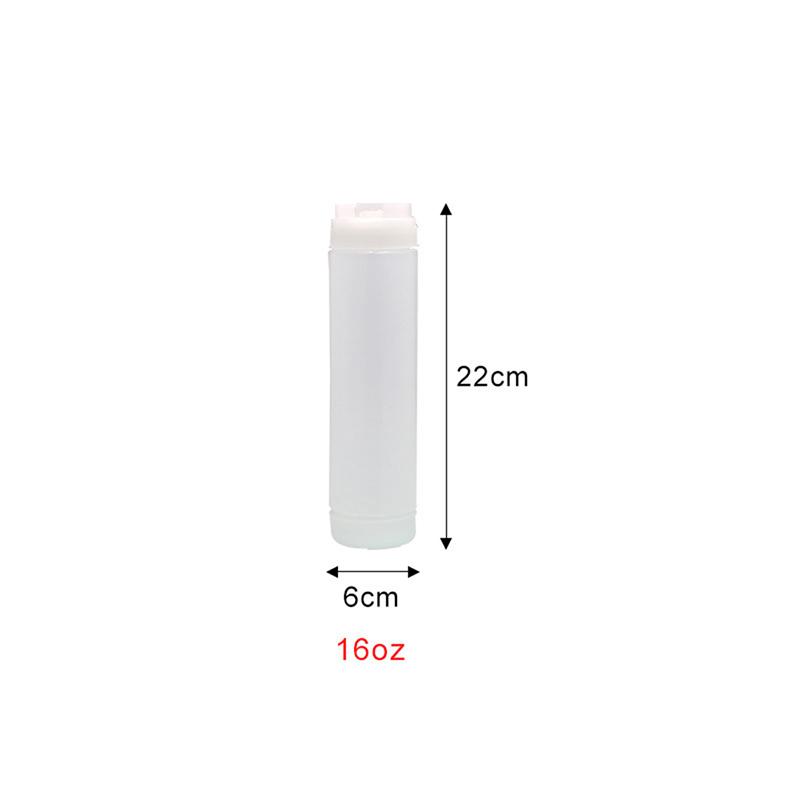 

Пластиковые бутылки для соуса с двойной головкой разливают по бутылкам томатный распределитель большого размера 22*6cm прозрачный