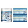 Jakehoe Washing Machine Effervescent Tablets for Automatic Washing Machines with Drum and Pulsator, Quick Cleaning of Dirt and Odors