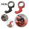 Decompression Fidget Spinner Portable Keychain Heavy Duty Metal Stress Relief Pocket Size Key Ring Kids Adults Index Finger Exercising Spinning