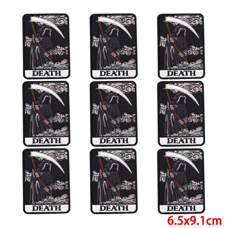 10 teile/los Großhandel Stickerei Patch Eisen Auf Patches Für Kleidung Patches Auf Kleidung Jacken Dekor Applikation Nähen Liefert