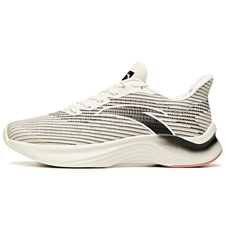 

New Anta Edge Slip Resistant Cushioning Wear Resistant Breathable Low Top Running Shoes Women s Black White 122035589-4 39