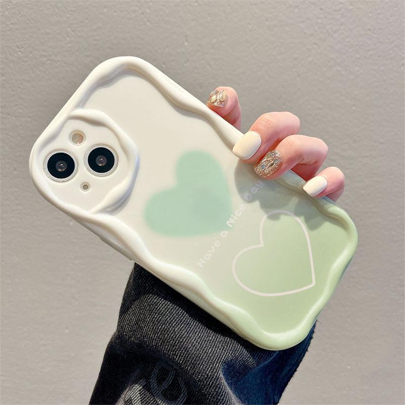 Fresh Case for Xiaomi Mi 10T 11 Lite 12 13 Pro Poco M3 F3 F4 F5 X3 NFC X4 X5 Pro Dopamine Gradient Heart Wave Soft Phone Cover