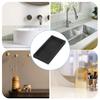 Bathroom Vanity Trays Silicone Bathroom Tray Shatterproof Durable Rectangle Bathroom Tray for Restroom Dresser Kitchen 1/2pcs