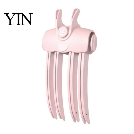 Rechargeable Hair Clip Electric Heated Volume Clip, 2 Heat Settings Volumizing Root Lift Tool Comb for Thin Hair, Fluffy Bangs, USB Cordless