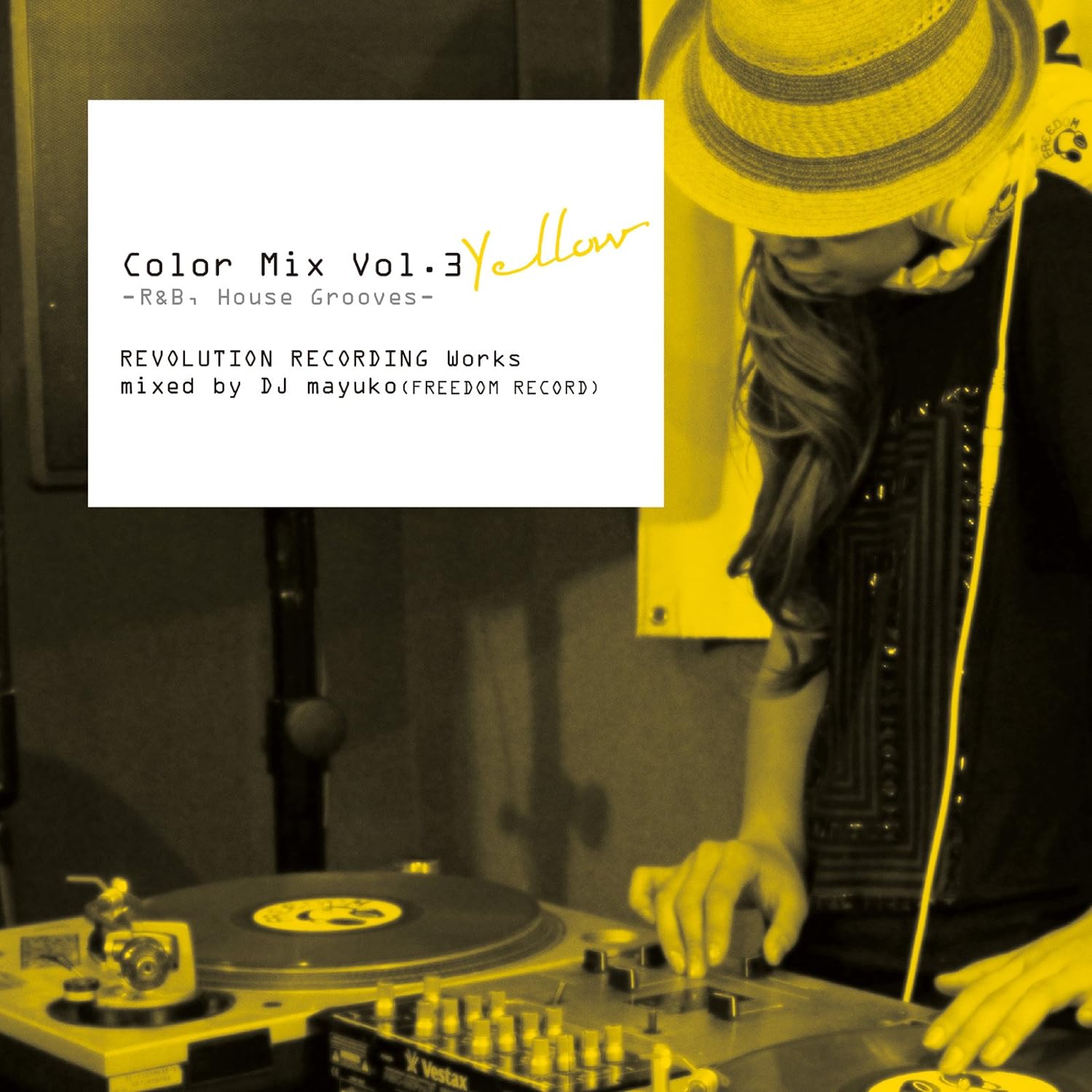 

CD VARIOUS - Color Mix Vol.3 YELLOW -R&B, House RRCRC Japan ObiRock Used