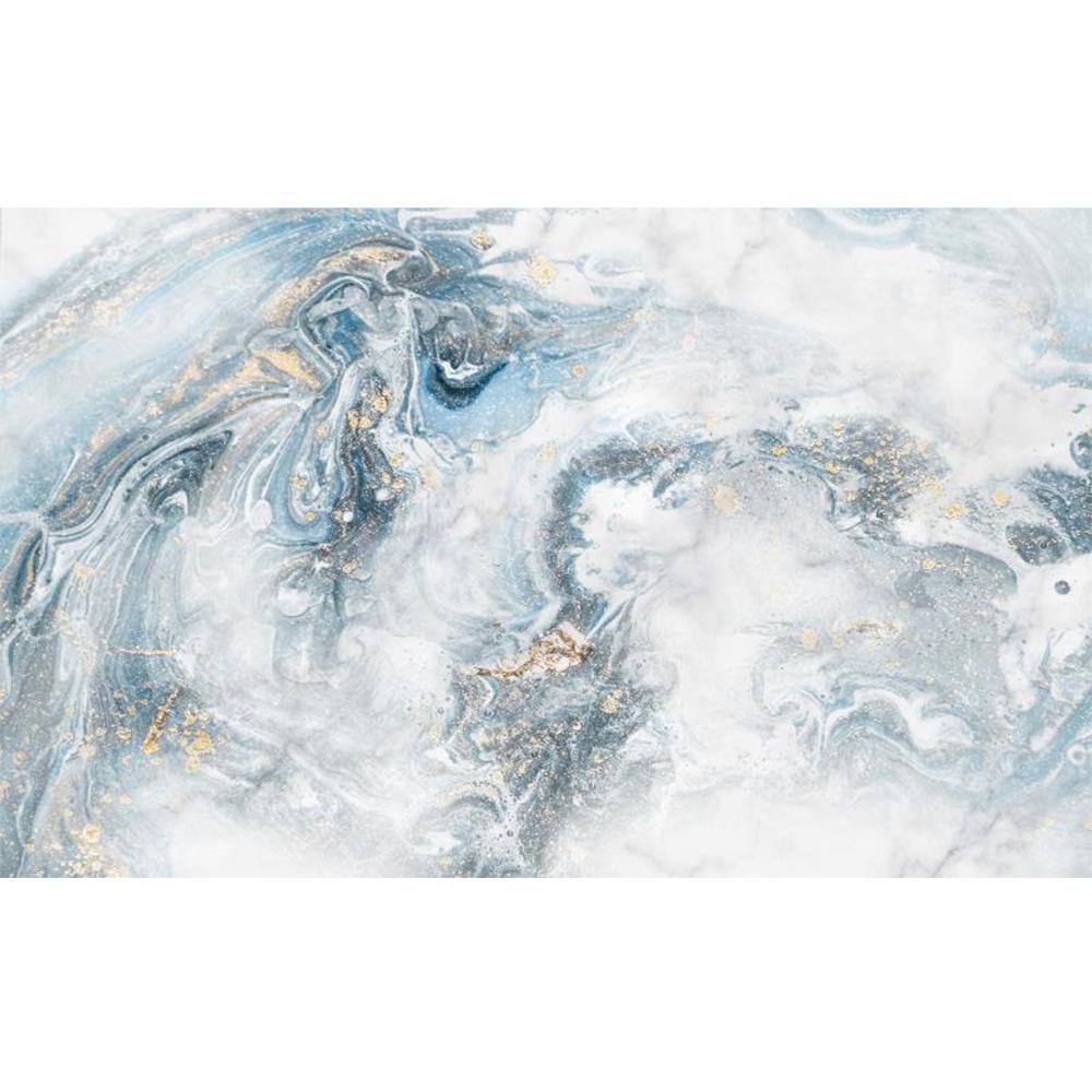 Abstrakcyjne Szaro-Białe Marmurowe Murale Ścienne, Prosta Marmurowa Tapeta do Sypialni, Nowoczesne Naklejki Ścienne Marmurowe do Przestrzeni, Dekoracja Domu