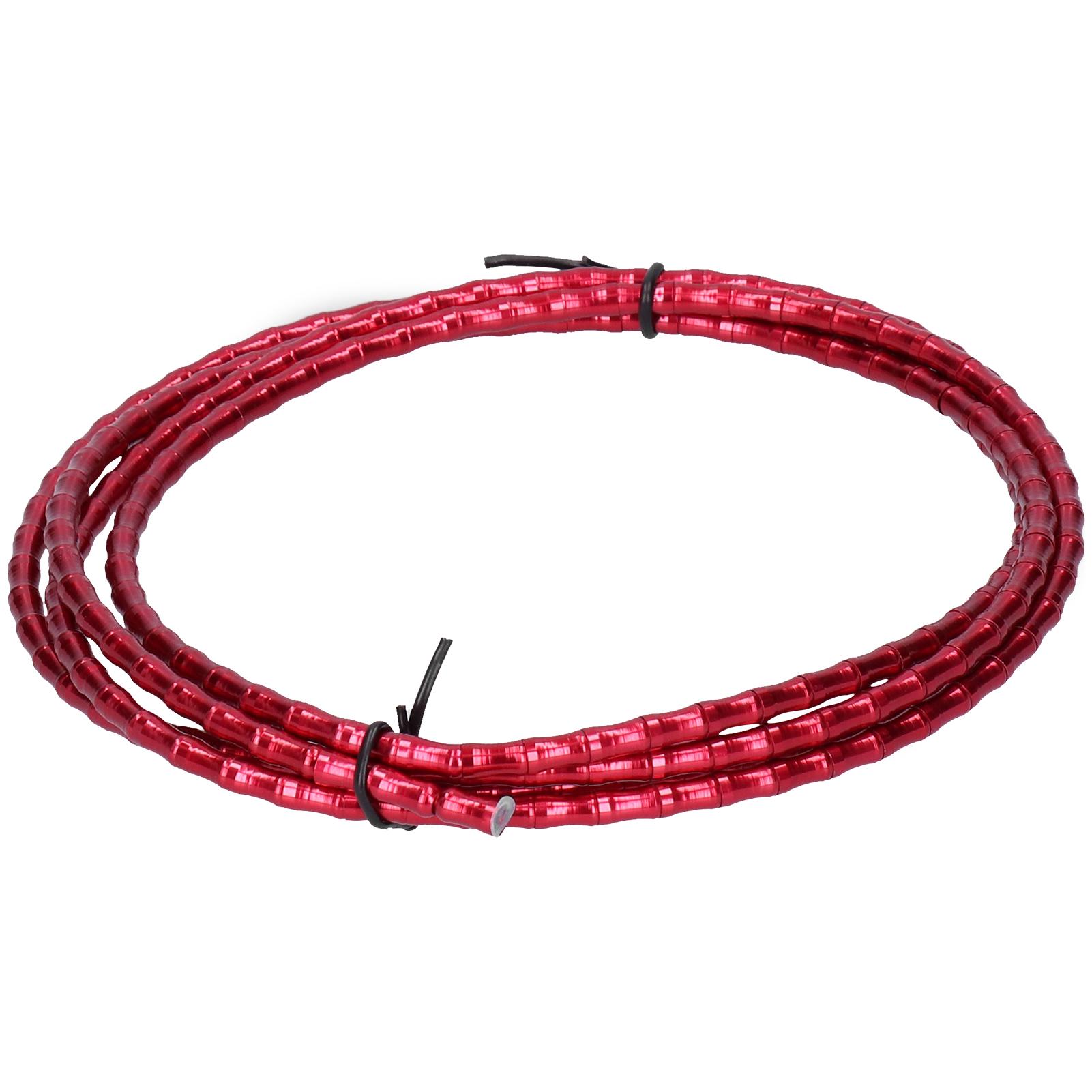 

ZTTO 1.8M Mountain Bike Brake Cable Housing Kit Aluminum Alloy Shifter Cable TubeRed красный