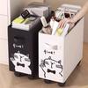 Mobile Storage Rolling Storage Cart Under-Desk Design Under Desk Organizer  For Home