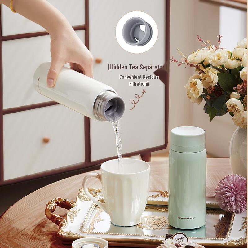 BVGMAV Portable Tea Infuser Thermos