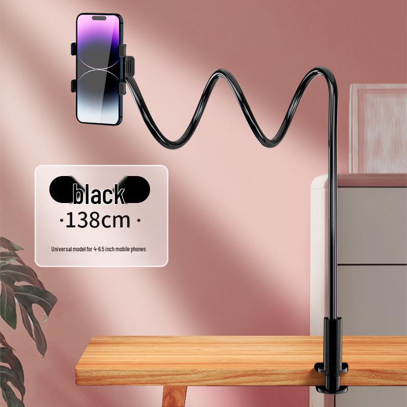 Adjustable Rotating Mobile Phone Stand - Multi-Functional Desktop & Bedside Holder