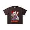 260 GSM Double Yarn 32 Count 100% Cotton Kamisama Kiss V1 Print Unisex Heavy Cotton T Shirt